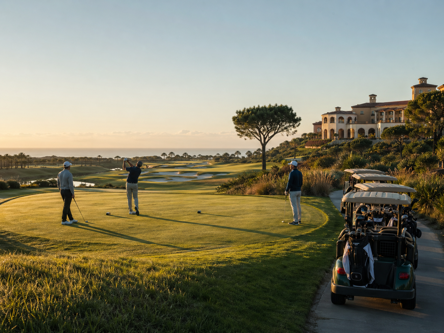Destination golf holiday